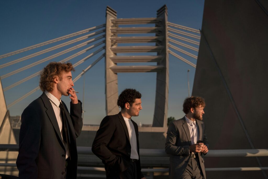 Blazer Outfits Men's styling in a Sharp Blazer.