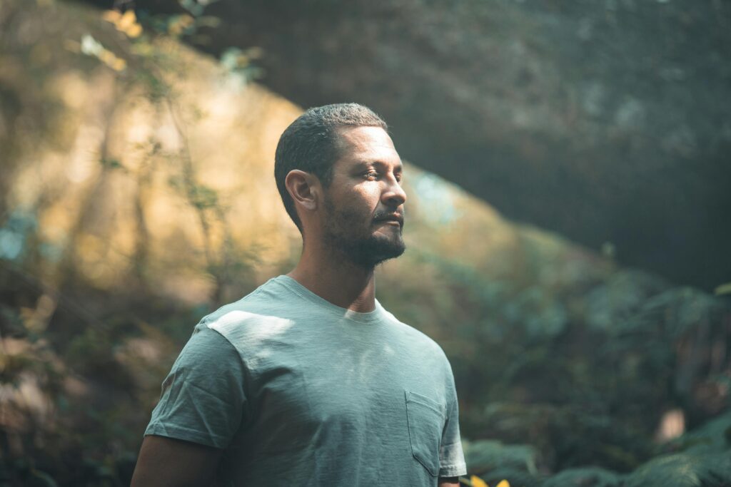 A confident, disciplined man living with purpose, clarity, and self-respect through consistent daily habits