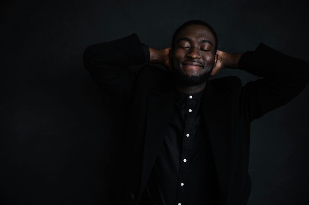 Man living with confidence and clarity after overcoming overthinking habits